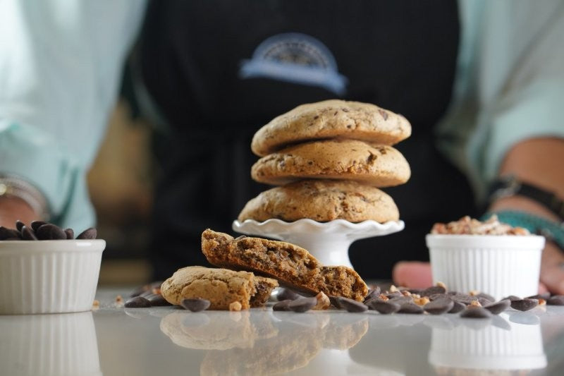 Ghirardeli Pecan Chocolate Chip Cookie Box