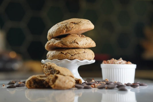 Ghirardeli Pecan Chocolate Chip Cookie Box