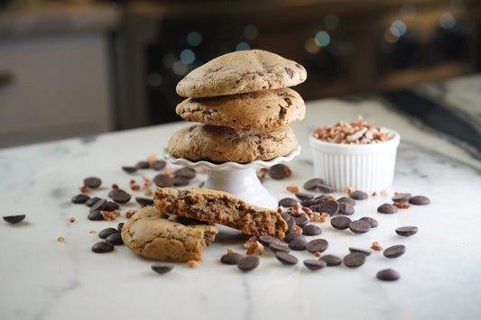Ghirardeli Pecan Chocolate Chip Cookie Box