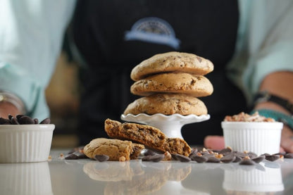 Ghirardeli Pecan Chocolate Chip Cookie Box